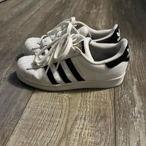Adidas big kid superstar sneakers